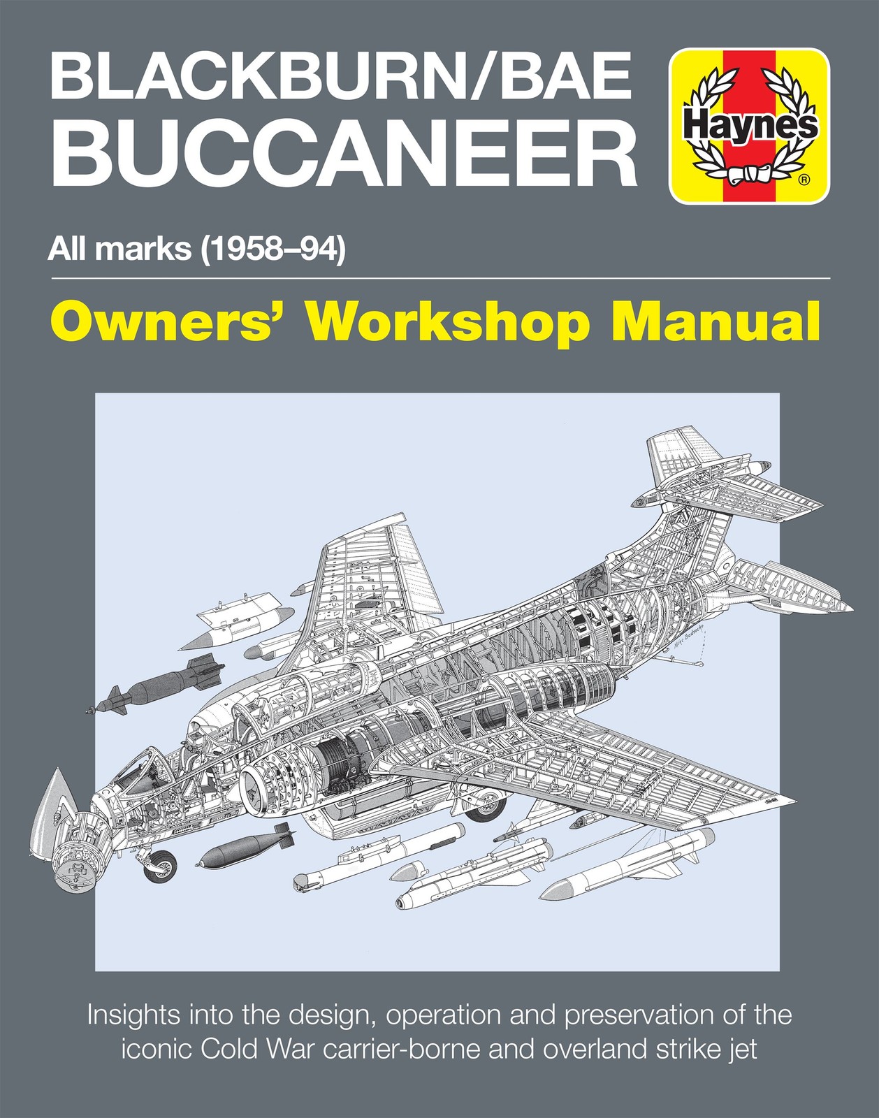 Manuel d'atelier Haynes Blackburn Buccaneer livre de collection état neuf
