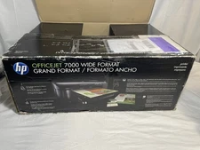 Brand New HP Officejet 7000 Wide Format Color Inkjet Printer For Parts Only