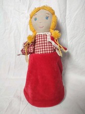 Topsy Turvy Doll RED RIDING HOOD GRANDMA WOLF Vintage Rag Doll