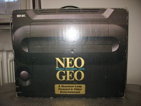 BOXED SNK NEO GEO AES NEO-0 CONSOLE LOW SERIAL 87008 JAP IMPORT