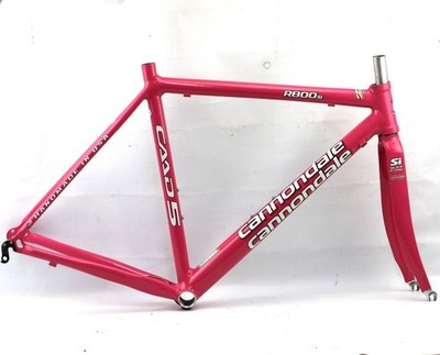 CANNONDALE R800 SI ROAD BIKE FRAMESET Pink 53cm 2002 READ DESC