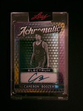 Cameron Boozer 2025 Leaf Electrum Achromatic auto 1/6
