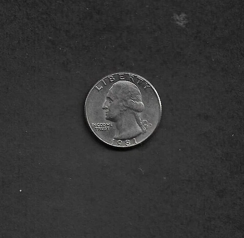 1981 Washington Quarter, Denver Mint, Near Uncirculated Condition, Nice!