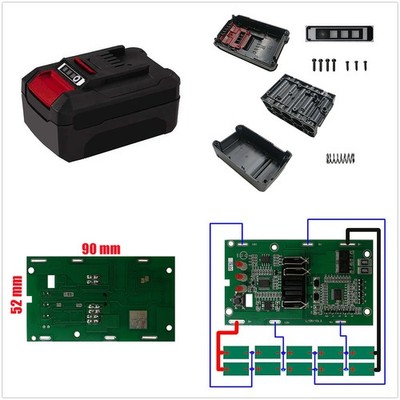 For Einhell Power X-Change 18V Li-ion Battery Housing Protection Circuit Board