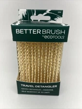 Better Brush By Ecotools Travel Detangler Gently Detangles + Smooth