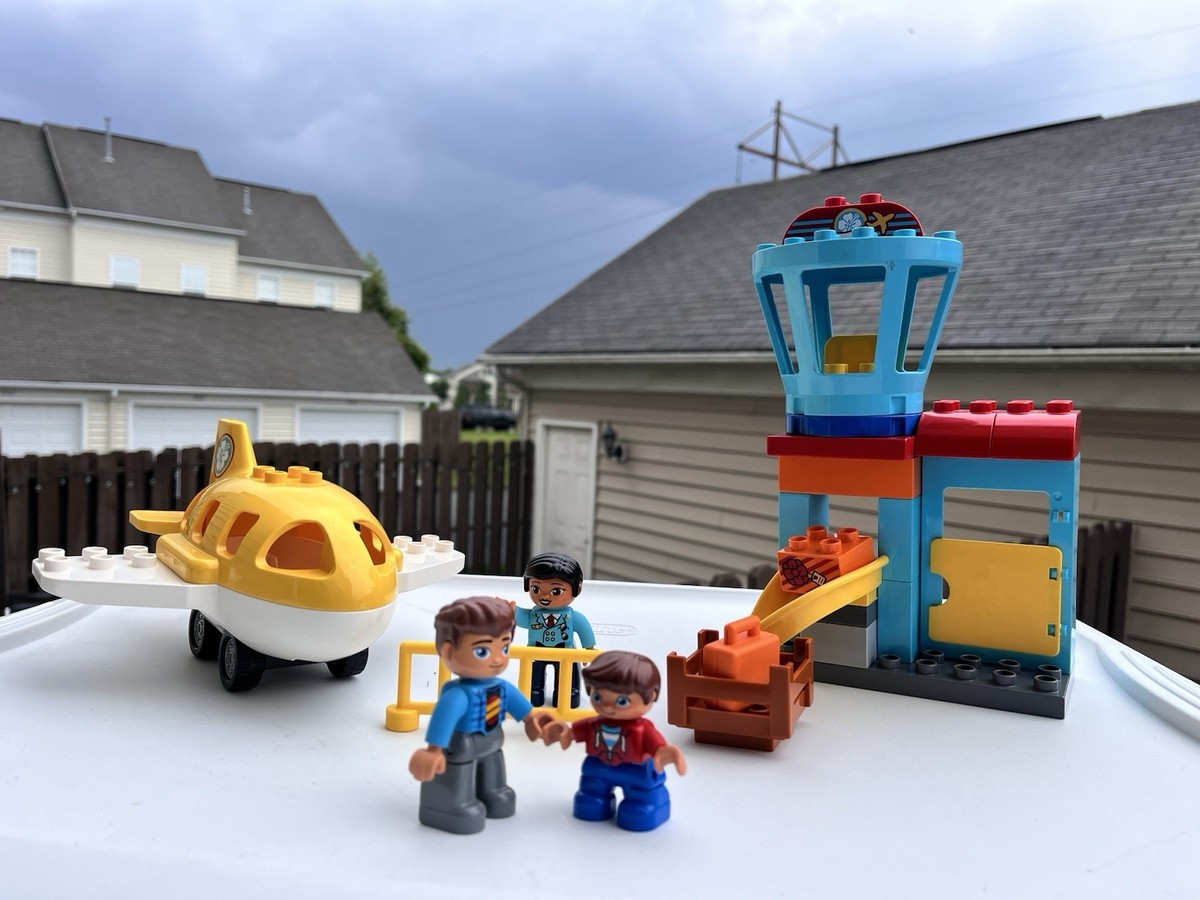 Lego Duplo Airport 10871 Retired 100% Complete No Manual Or Box