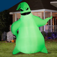 Giant 10.5 Ft Disney Oogie Boogie Halloween Inflatable For Lawn