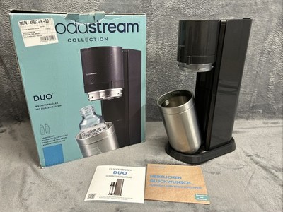 SodaStream Wassersprudler DUO black Quick-Connect Gebraucht