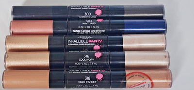 Loreal L'Oreal Infallible Paints Liquid Eyeshadow Eye Shadow Cream Color No Seal