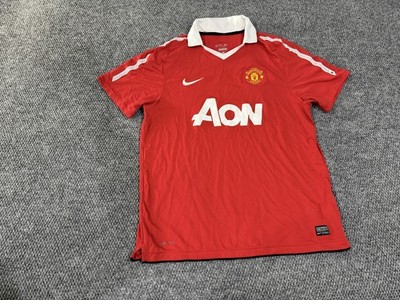 Nike Manchester United シャツ 赤 Manchester United Jersey Mens Large Red Premier League Soccer Nike