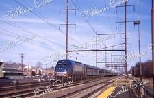 Amtrak HHP-8 660 Train Action Original Dia Croydon