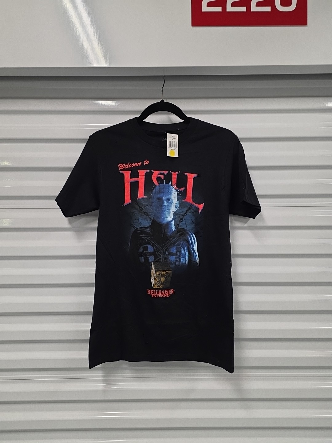 Hellraiser: Inferno Horror Movie T-Shirt Small Black Pinhead Graphic NWT (BA) - Thumbnail 1