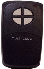 MULTI-CODE Garage Door Opener 1097 Four Button Remote Control Transmitter by ...