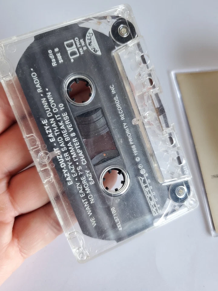 Eazy-Z : Eazy-Duz-It Cassette Tape 1988 Priority Records Ruthless Records - Image 3 of 4