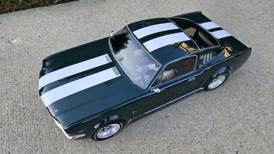 STUNNING! HPI 1/10 1966 FORD MUSTANG Body 17519 with RARE Custom Wheels - READ! - Image 3 of 4