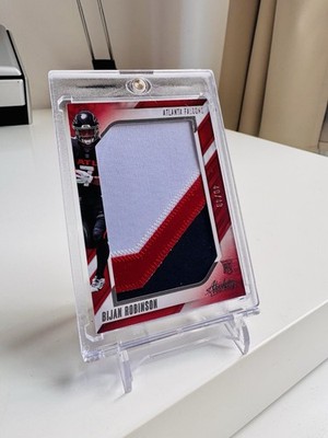 2023 Absolute #3 Bijan Robinson RC Jumbo Patch /49 Atlanta Falcons
