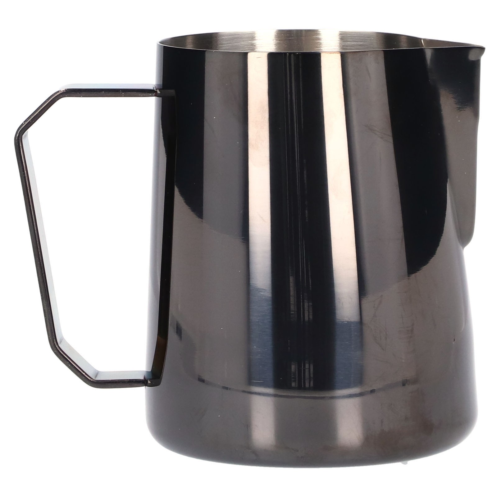 600ml Stainless Steel Coffee Pitcher Coffee Milk Frothing Cup Steaming Pitcher W