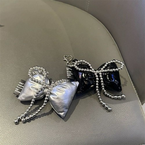 Sweet 3D Bowknot Keychain INS Korean Bag Hanging Pendant Gifts - Photo 7 sur 9