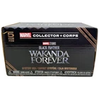 Funko Pop Black Panther Wakanda Forever Marvel Collector Corps Box Set Medium