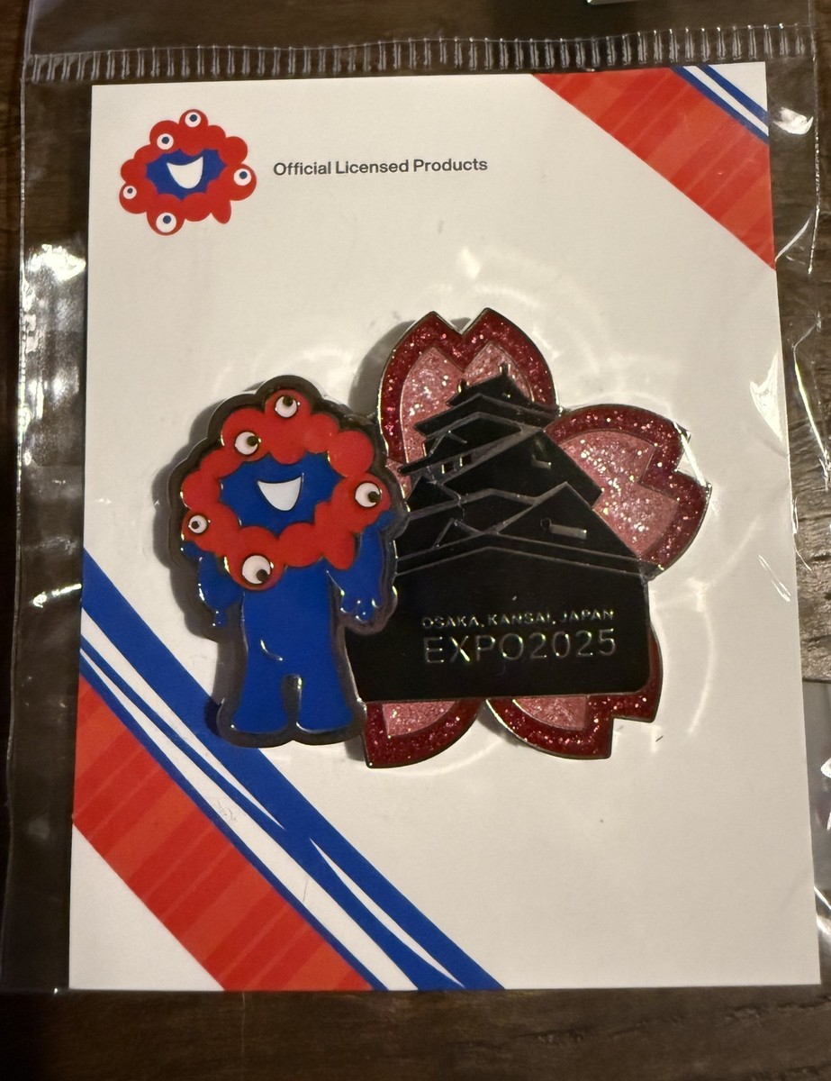 Osaka Kansai Expo 2025 Myakumyaku Limited Pin Badge Official