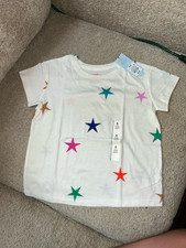 Cat Jack Kids Shirt w/ Stars - Size Medium 8 NWT