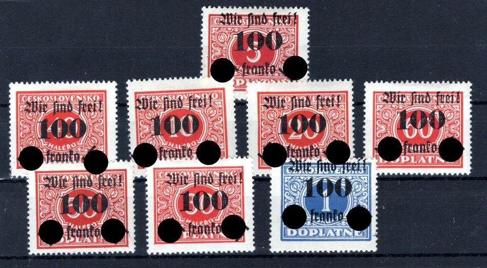Sudetenland RUMBURG 36/43 SATZ * MH 250EUR (DA8540 - Bild 1 von 1