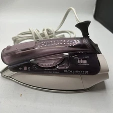 Rowenta Electric Travel Iron 1000-Watt Compact Steam Iron w/ Bag Model DA1560