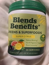 Super Greens Powder with Probiotics  Digestive Enzymes, Sugar  Gluten Free,...