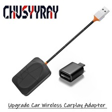 2026 Newest Wireless Car Play Adapter Auto Car Auto Navigation Player USB Dongle