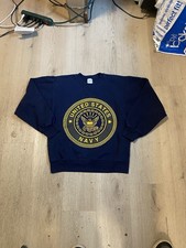 Vintage 90s United States Navy Crewneck Sweatshirt Size Medium