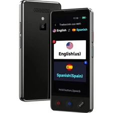 Portable Voice & Photo Translator Device 150 Languages Offline Support