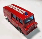 Matchbox Lesney #57 Red Land Rover Fire Truck Kent Fire Brigade HO Diecast