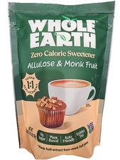 Whole Earth Zero Calorie Sweetener Allulose  Monk Fruit 28 Ounce