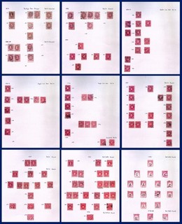 USA: 1879 1959 Postage Dues Ex Old Time Collection 9 Album Pages