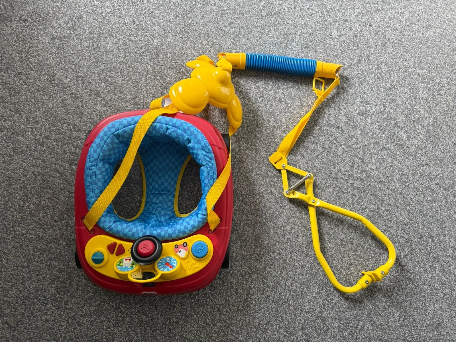 Rare Little Tikes Red Cozy Coupe Car Sounds Doorway Jumper Hanging Baby Bouncer
Opens in a new windo