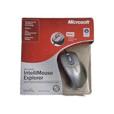 Boxed Microsoft 1004 IntelliMouse Explorer 4.0 with Tilt-Wheel (B75-00092)