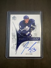 2009-10 SP Authentic Future Watch Auto Bozak Toronto Maple Leafs RC Auto /999