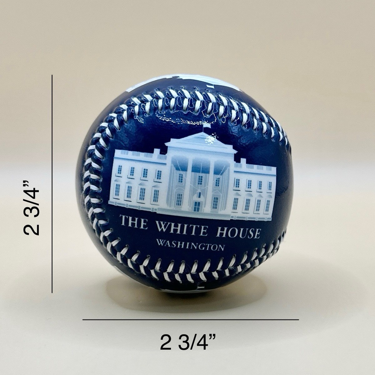 Ballon De Baseball Collection - The White House - Bleu Marine - DC1 - Jeune