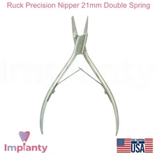 Ruck Precision Nipper 21mm Double Spring For Detailed Nail Fold & Corner Work