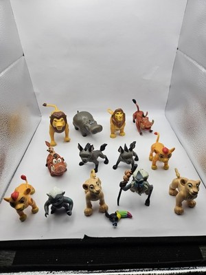Disney The Lion King Figure Lot 14 Pieces Simba Nala Mufasa Timon Pumbaa Hyenas