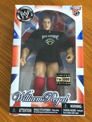 WILLIAM REGAL rare NEW & SEALED wwe wrestling LIMITED ( 1/3000 ) jakks FIGURE