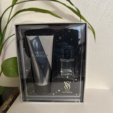Victoria's Secret VS Him Platinum Cologne & Body Lotion Gift Set New