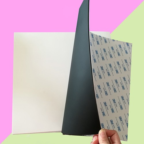 Silicone Rubber Strip Pad Self Adhesive Seal Gasket Thickness 0.5mm