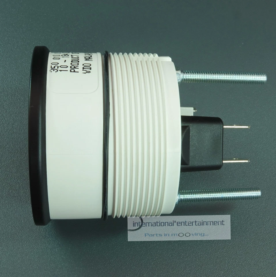 VDO VOLTMETER ZUSATZ INSTRUMENT 12V 52mm m. BELEUCHTUNG COCKPIT VISION - Bild 2 von 3