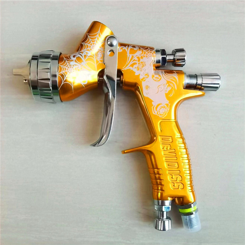 HVLP Pro Painting Gun TE20 1.3mm Paint Gun Water Based Air Spray Gun