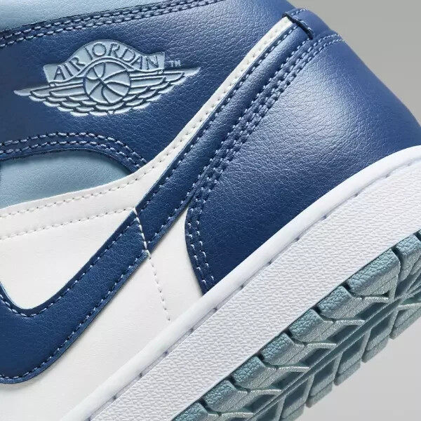 Size 8.5 - Air Jordan 1 Mid Diffused Blue W for sale online | eBay