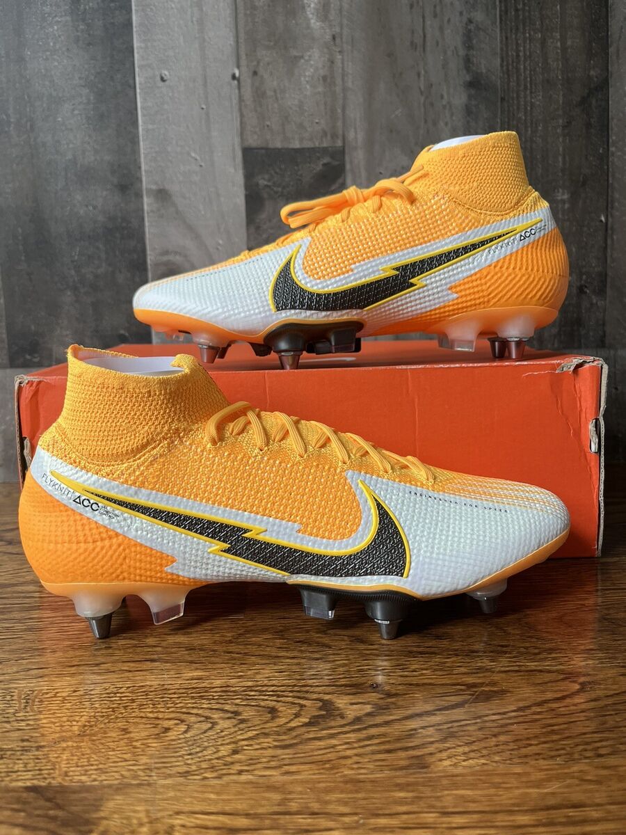 Nike Mercurial Superfly 7 Elite SG Pro Laser Orange Soccer Nike Mercurial Superfly 7 Elite SG Pro Laser Orange Soccer