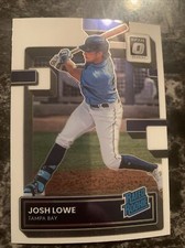 Josh Lowe  Rated Rookie  2022 Donruss Optic  Baseball #55