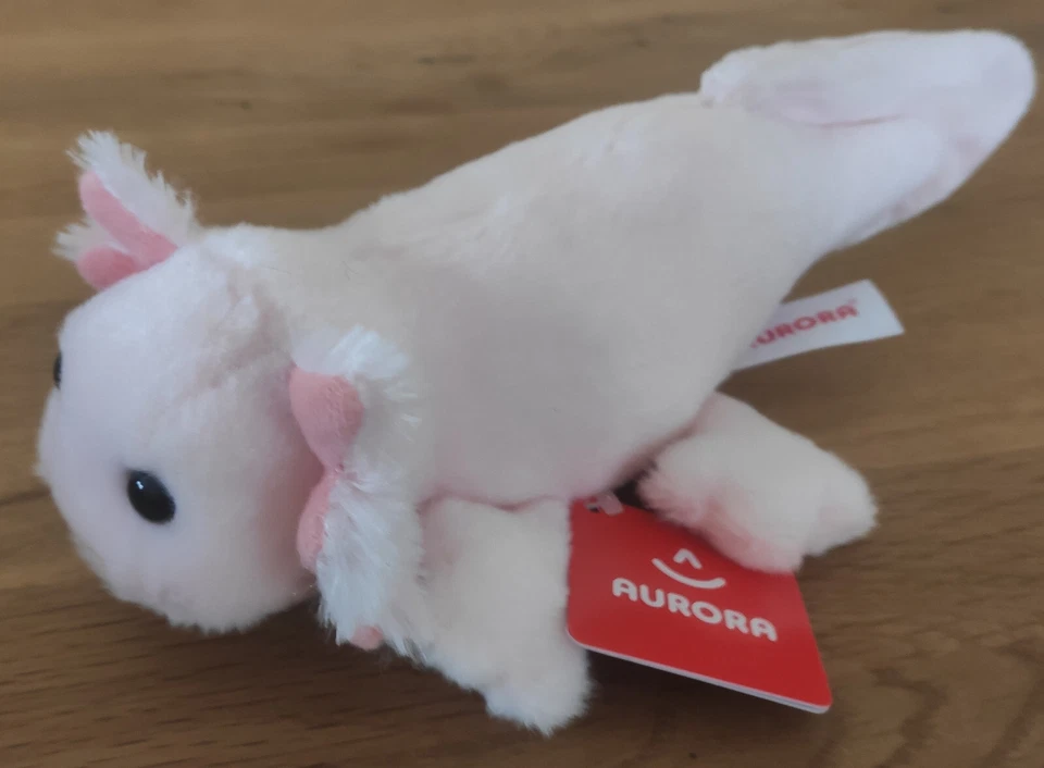 Mini Flopsies Axel das Axoloti von Aurora World Plüsch - Bild 3 von 4