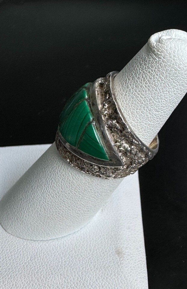 HANDMADE SIGNED BUCK SOLID CAST 925 STERLING SILV… - image 4